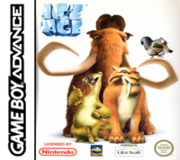 Ice Age GameBoy Advance  box art